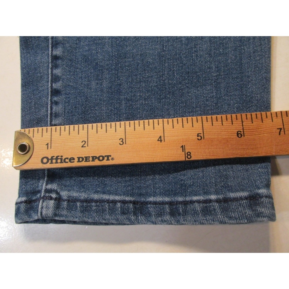 J. JILL Authentic Fit Slim Ankle Jeans Womens 16 Blue Denim Mid Rise Stretch - Picture 16 of 16